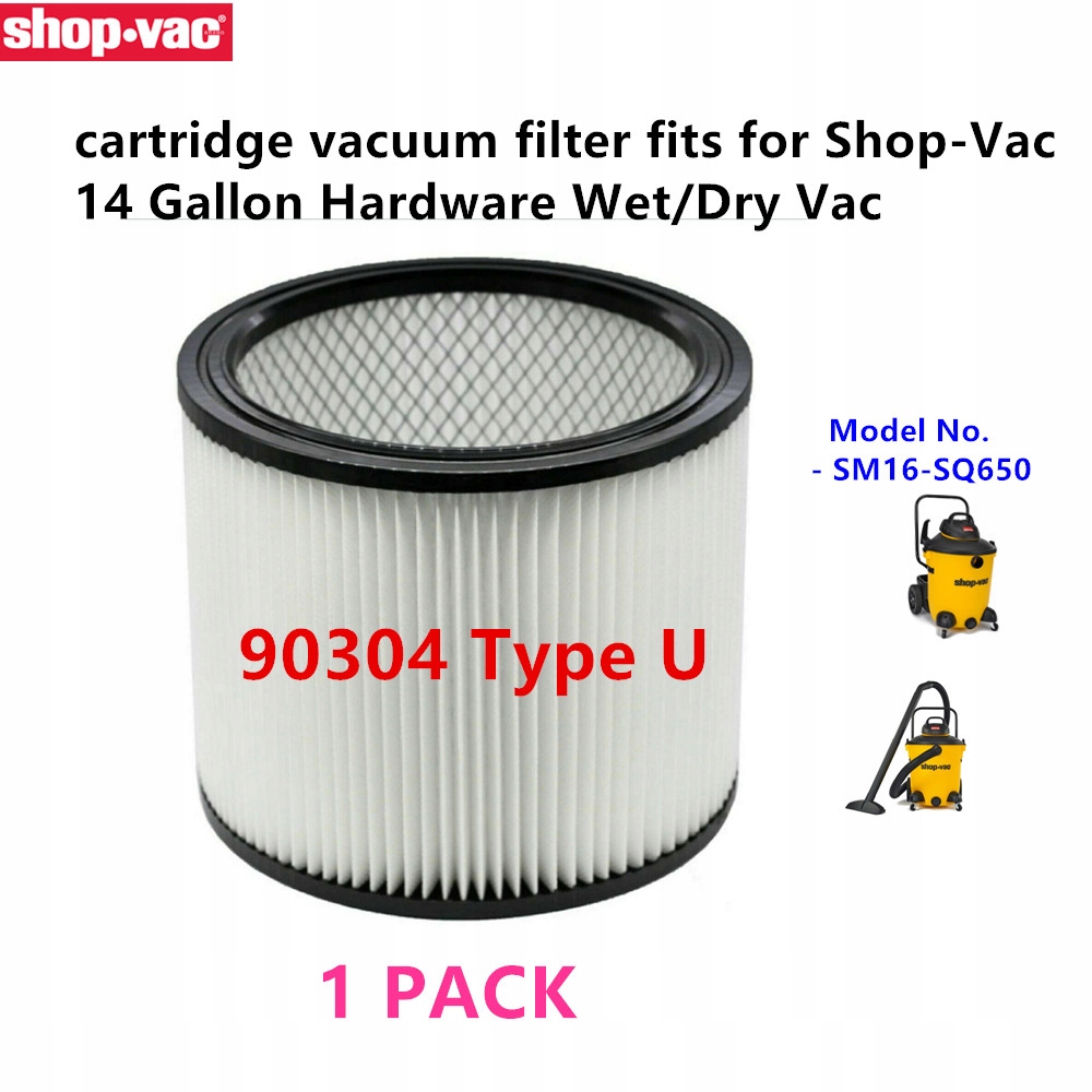 do ShopVac 14 galonów sprzętu Wet/Dry Vac SM16SQ Sklep, Opinie