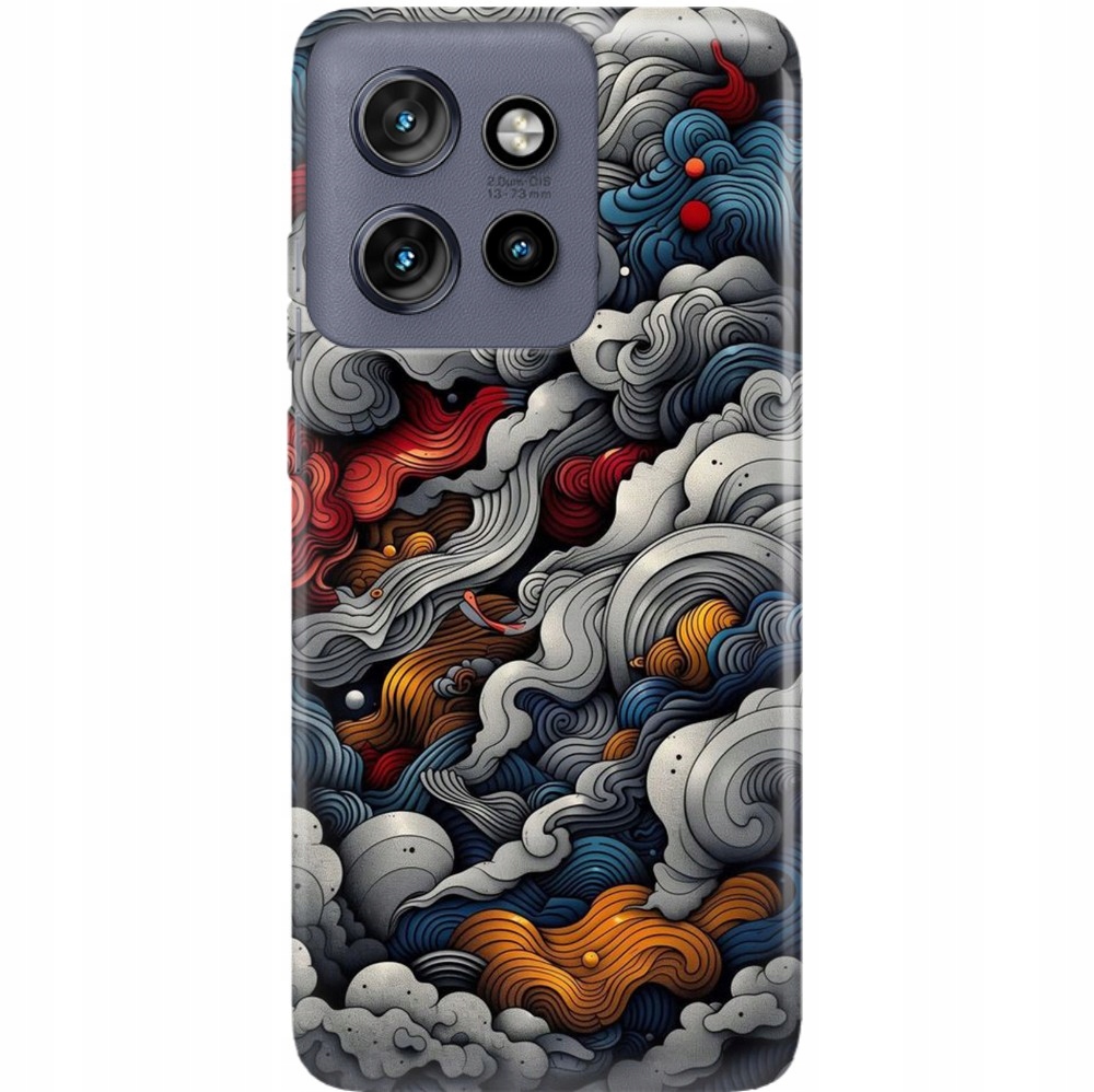 Pouzdro Pro Motorola Edge 50 Neo Case Ochrana Japonsko Krajina MIX Vzorů