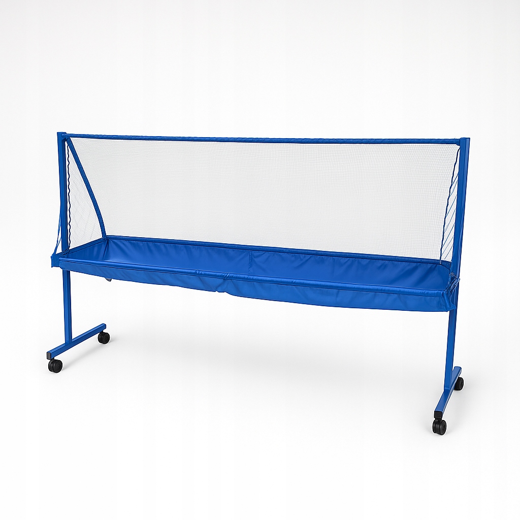 Siatka do wyłapywania piłek do tenisa stołowego na kółkach Point