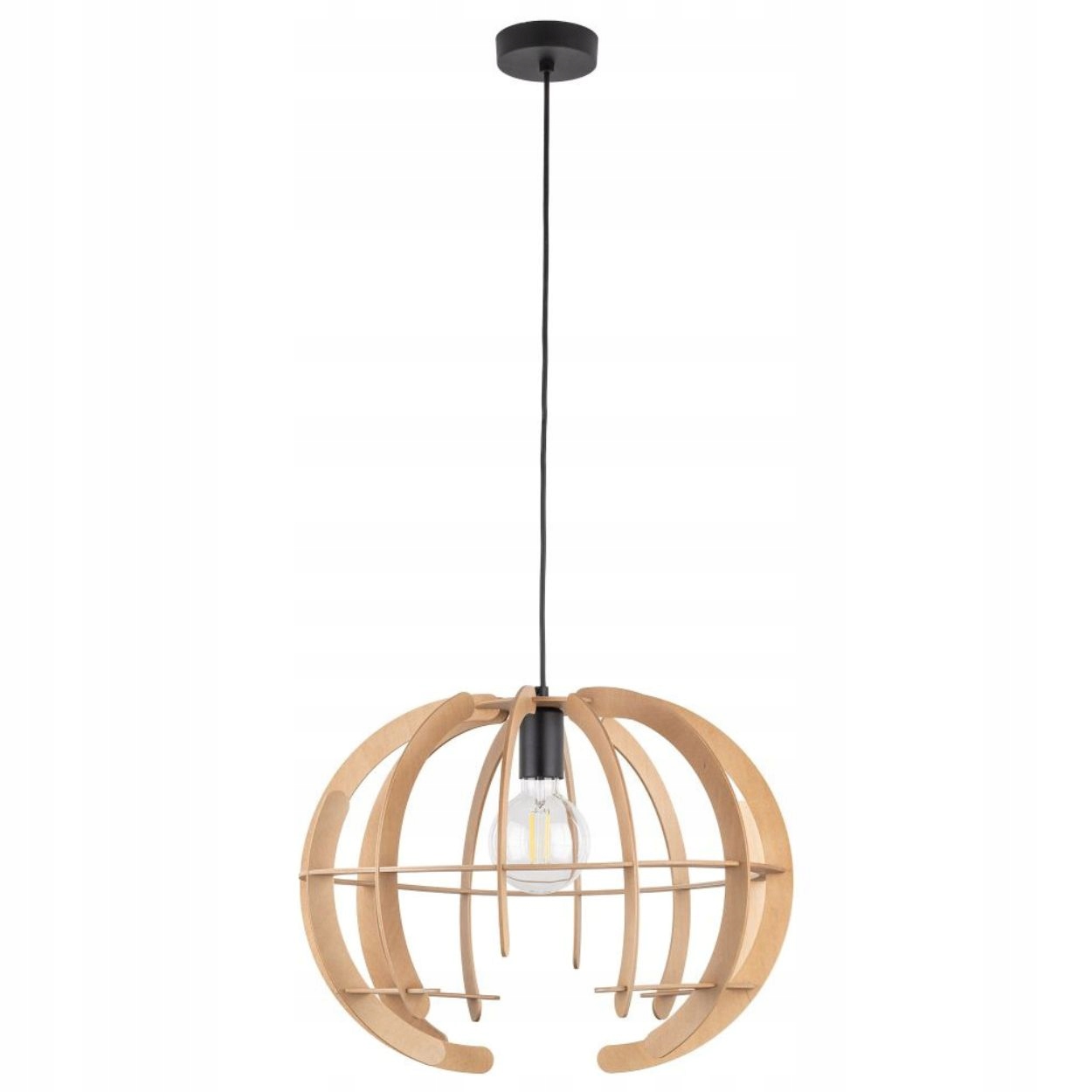 Závěsná lampa Venus Wood M 1xE27 Moderní Stropní Osvětlení Do Kuchyně