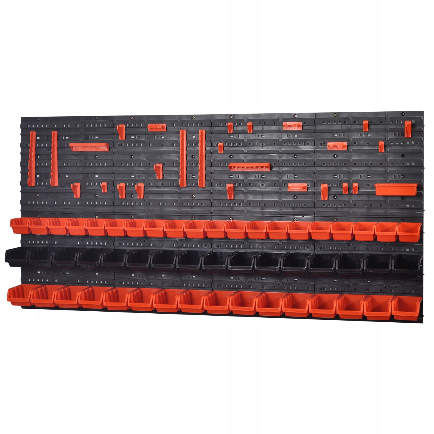 Duża tablica warsztatowa 52 kuwety uchwyty