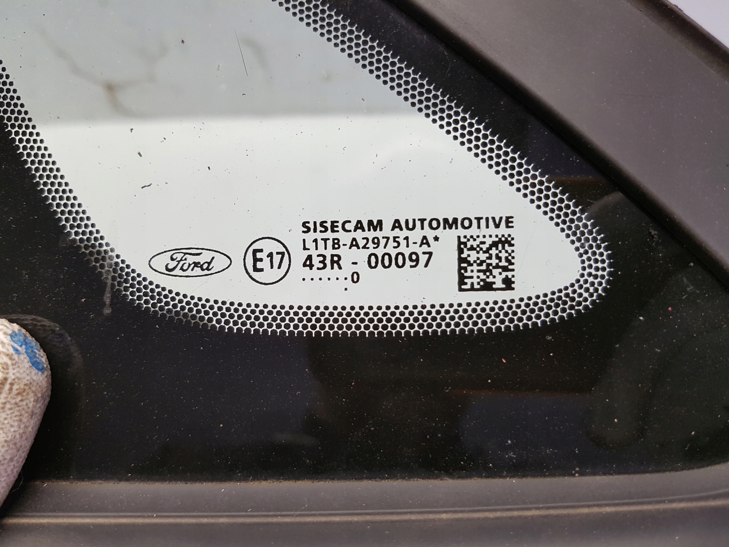 FORD PUMA MK2 window window left rear part bodywork
