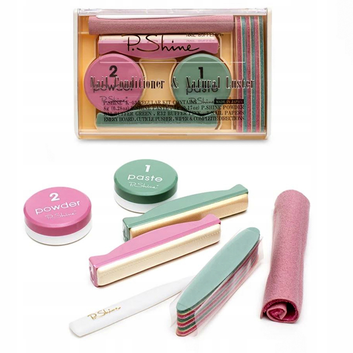 P. SHINE ZESTAW DO MANICURE JAPOŃSKIEGO oryginalny