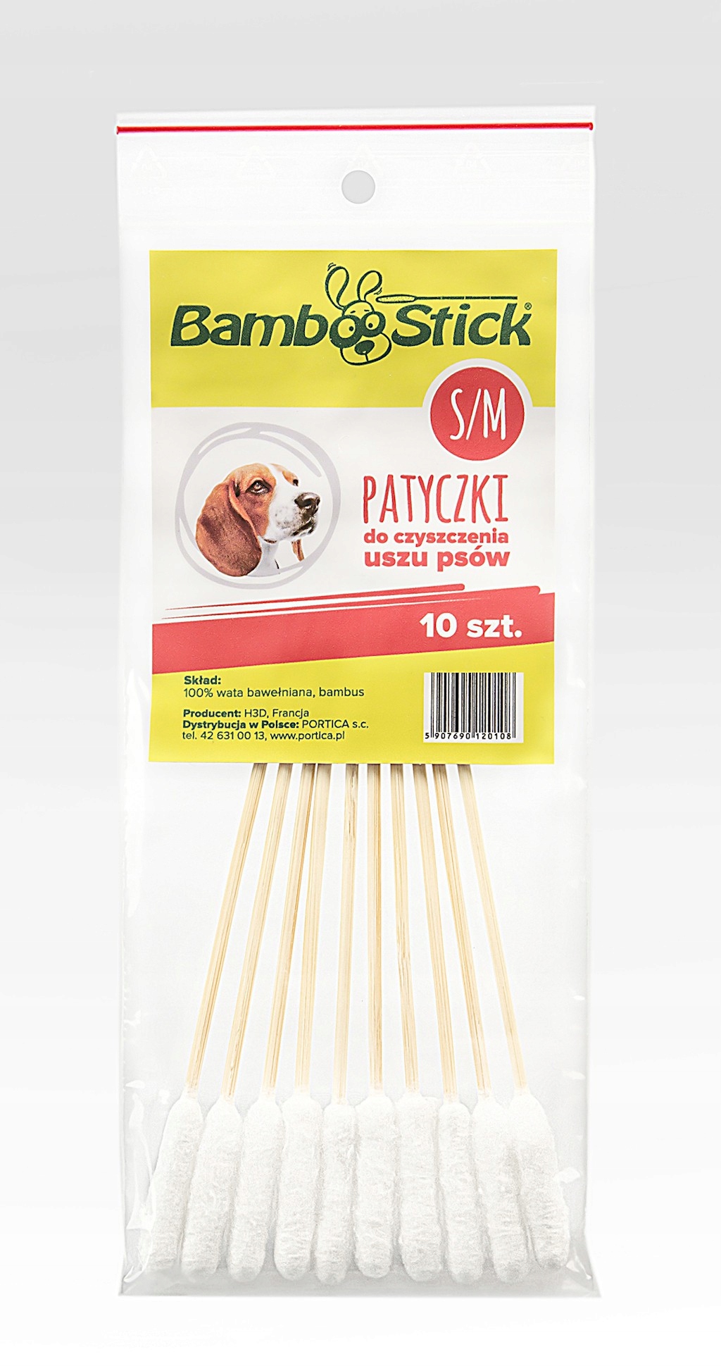 

Portica BambooStick S/m 10 patyczków do uszu