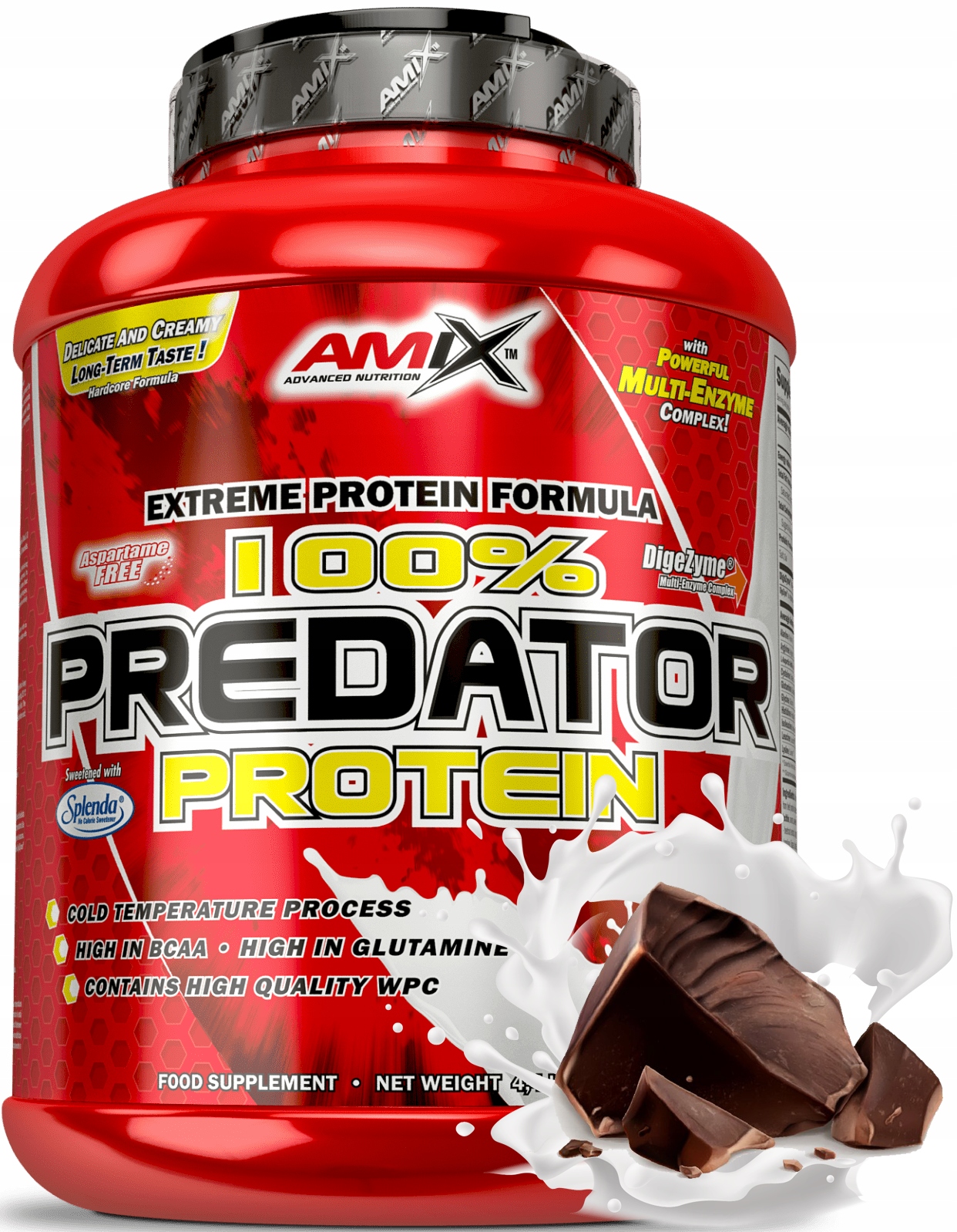 Amix 100% Predator Protein 4000 g Bílkoviny