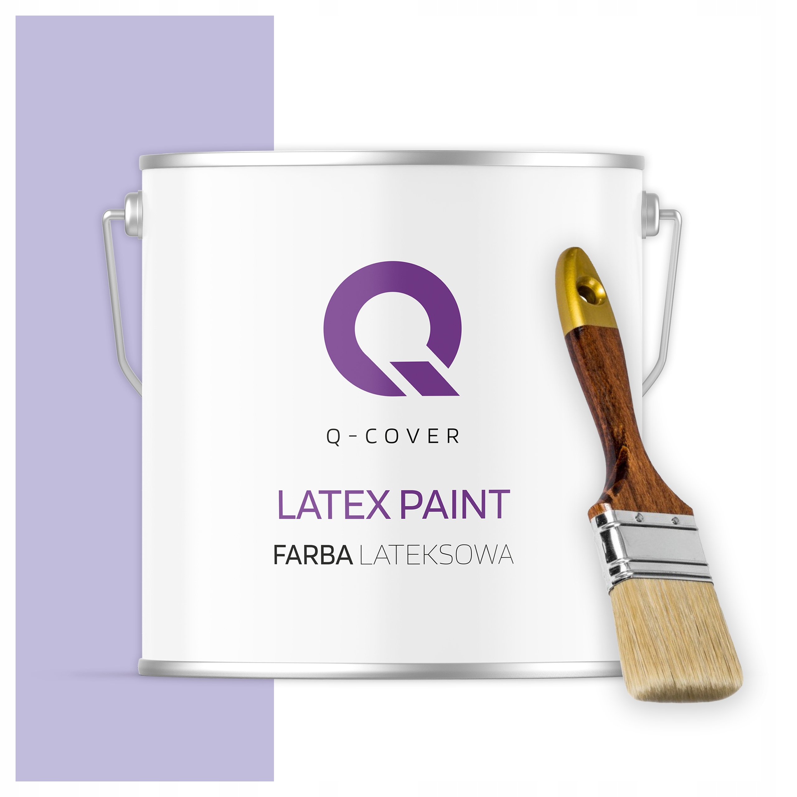 Barva na stěny stropů Hluboká matná 5L Fialová Světlá štětec