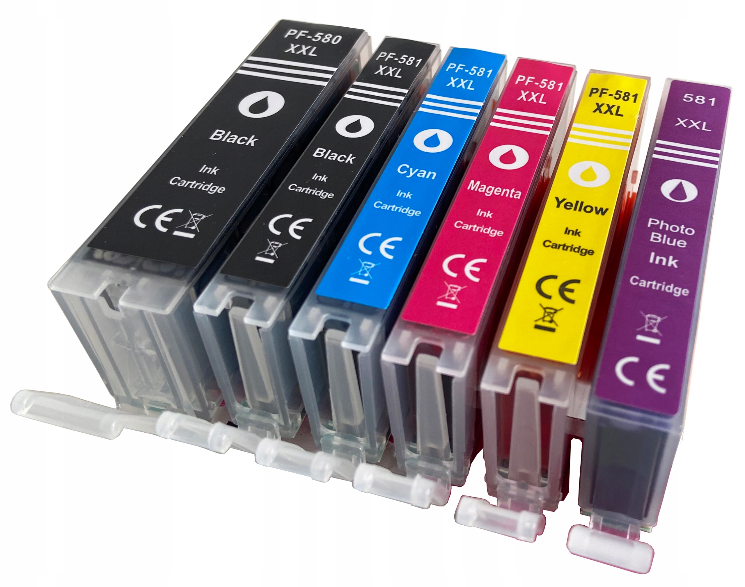 

6x Tusz do Canon PGI-580 CLI-581 TR7550 TS6150 XXL