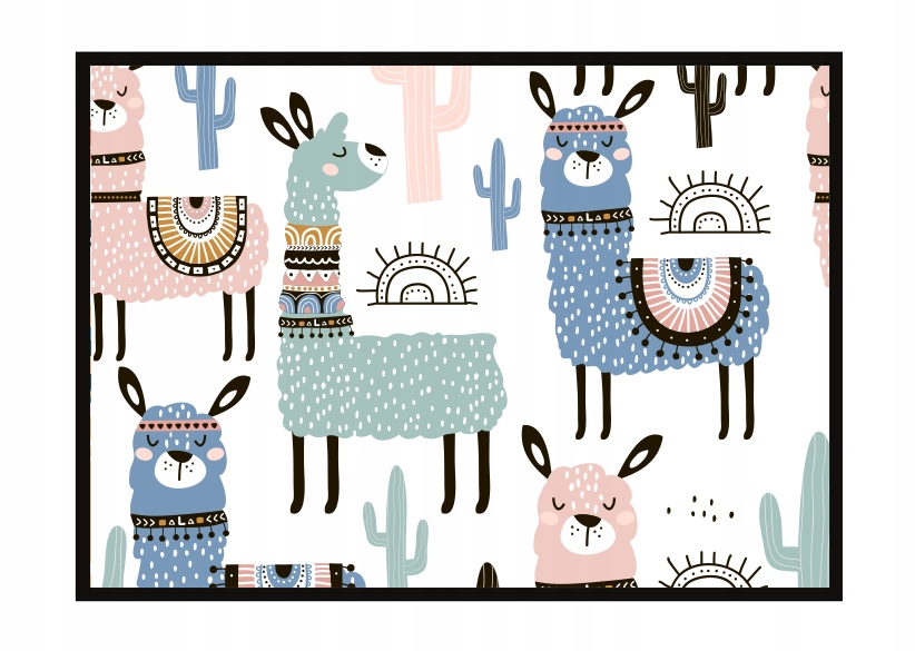 OBRAZ PLAKAT W RAMIE 53x73 cm Lamy PD230