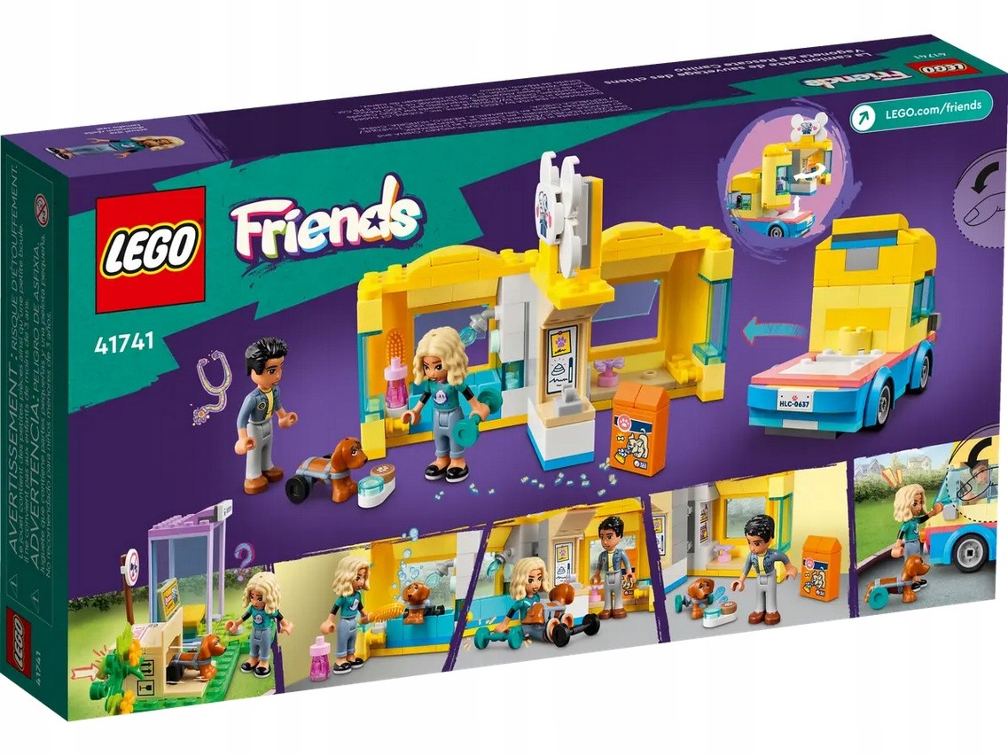 Lego 41741 Friends Záchranná dodávka pro psy
