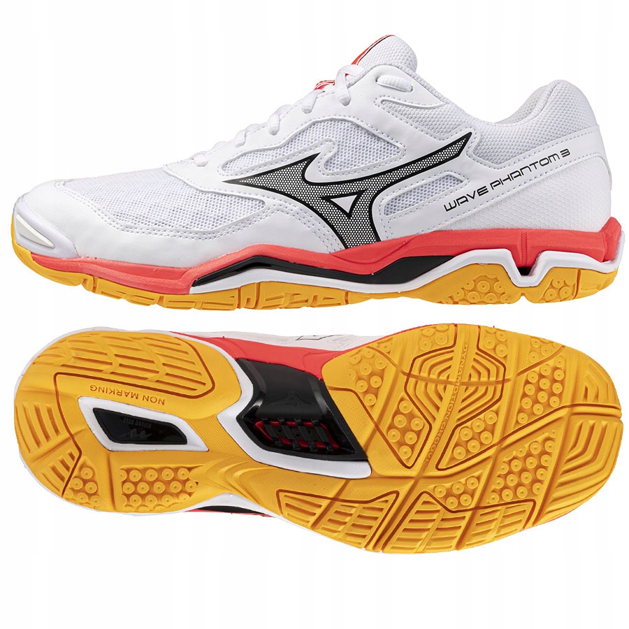 Mizuno Wave Phantom 3 [46] Pánské boty bílé