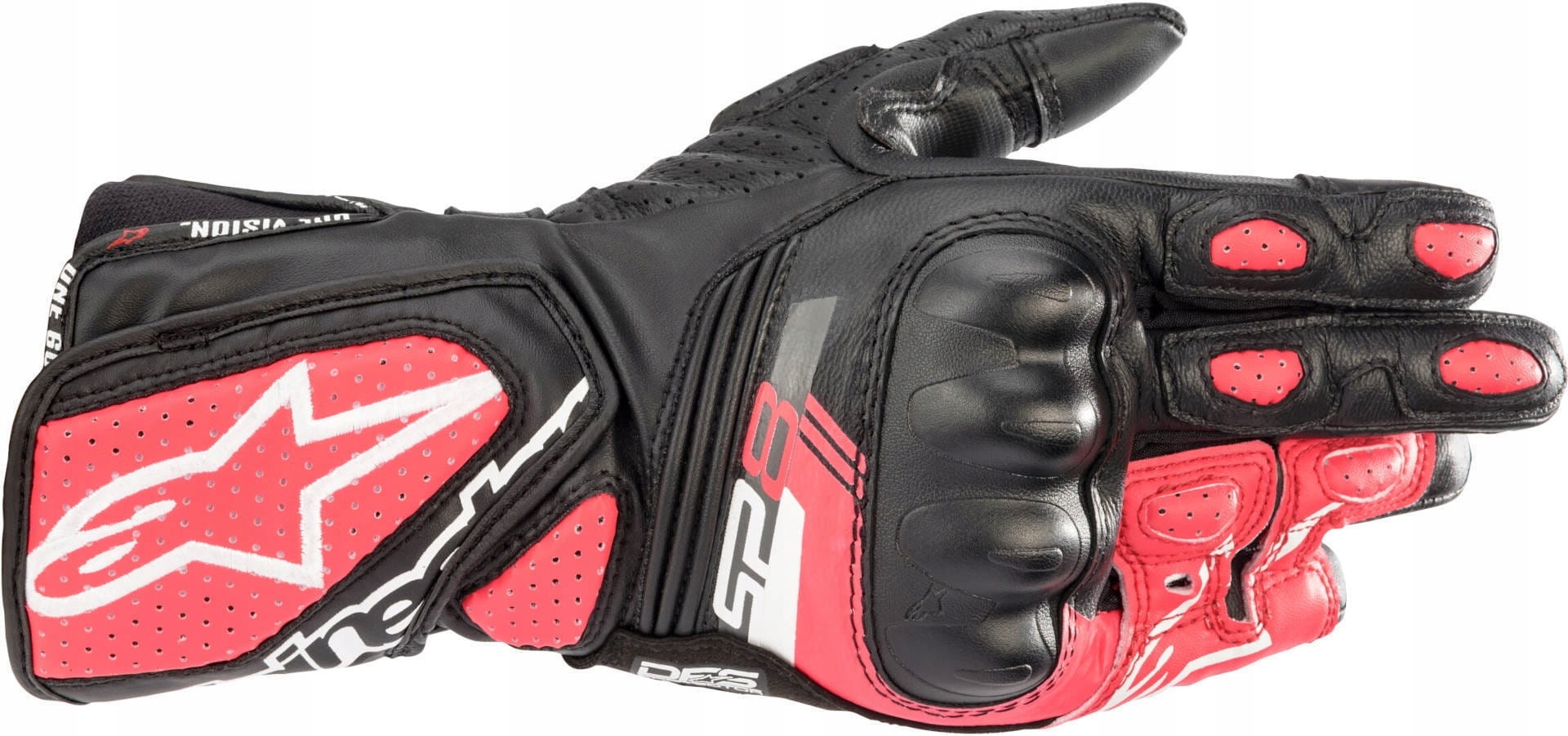 Rukavice Alpinestars Stella SP-8 V3 Čierna/ružová L