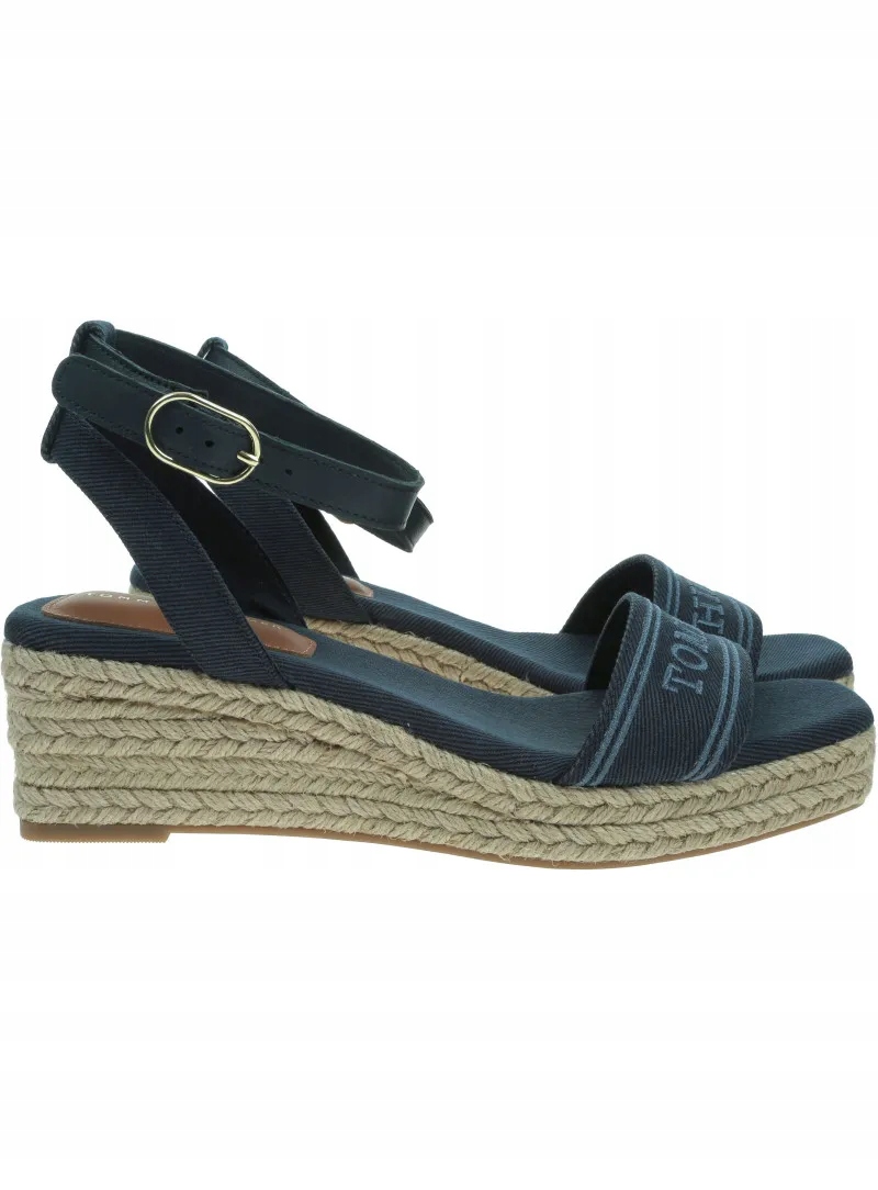 Espadrilky Tommy Hilfiger Mid Wedge FW0FW08805 DW6 37