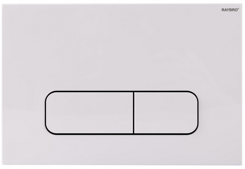 Splachovací tlačítko pro stojan Jomo Werit JomoTech bílý lesk, tiché,