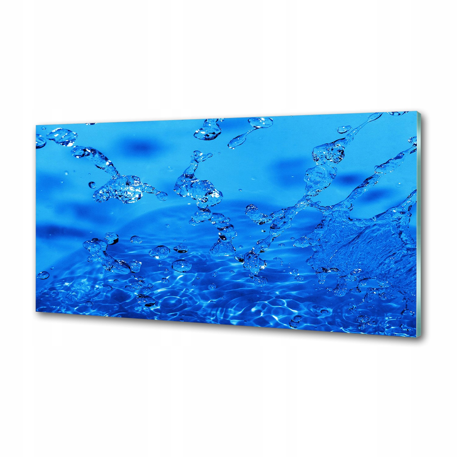 Panel dekor sklo Kvapky vody 120 x 60 cm Lepidlo