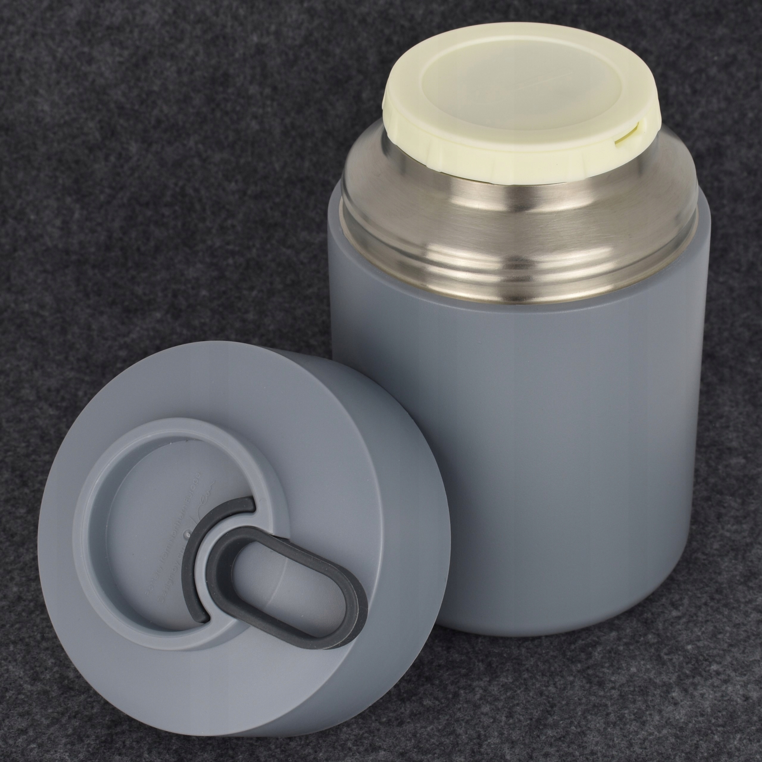 Termos na zupę obiadowy Miowi 850ml Szaroniebieski Stan opakowania oryginalne