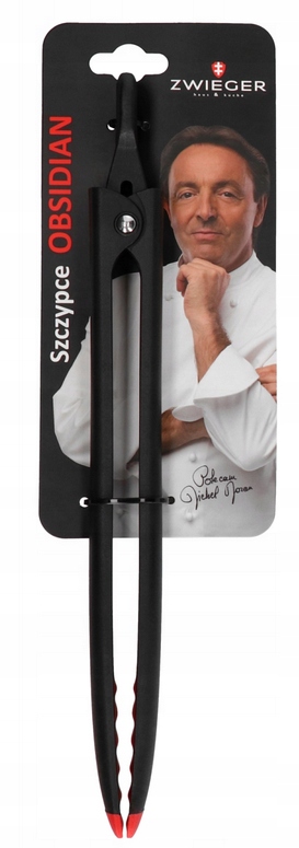 ZWIEGER OBSIDIAN SZCZYPCE KUCHENNE SILIKONOWE Stan opakowania oryginalne