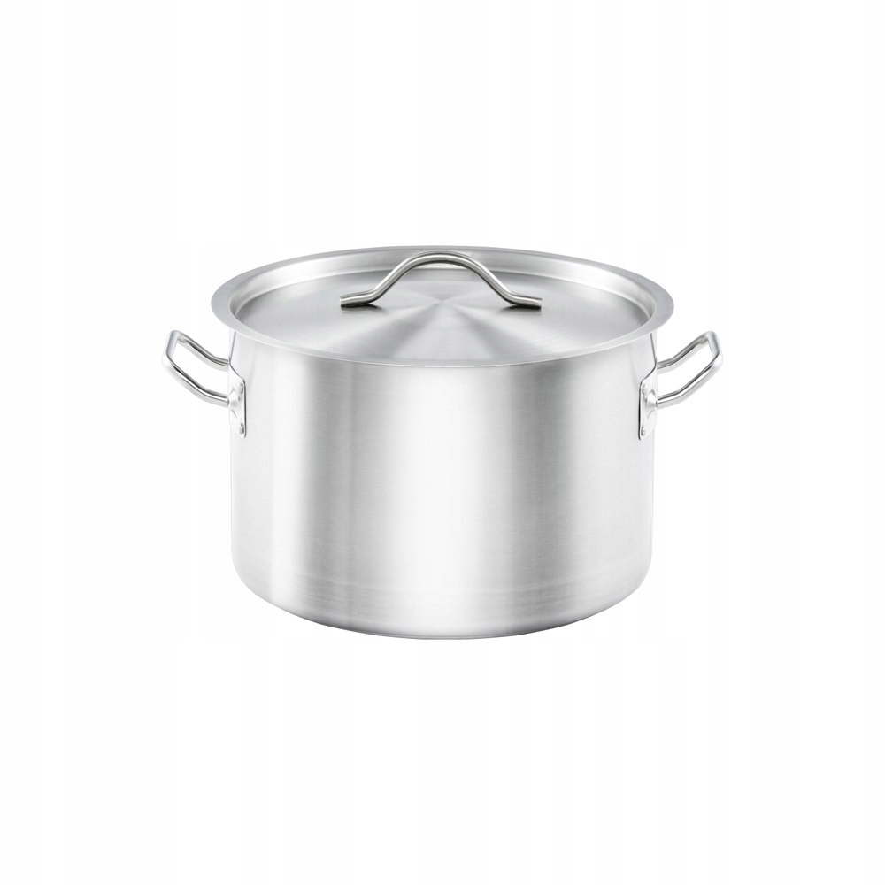 Garnek Średni Z Pokrywką Stalowy Gastronomiczny Ø200mm 3,8L Stalgast 012206