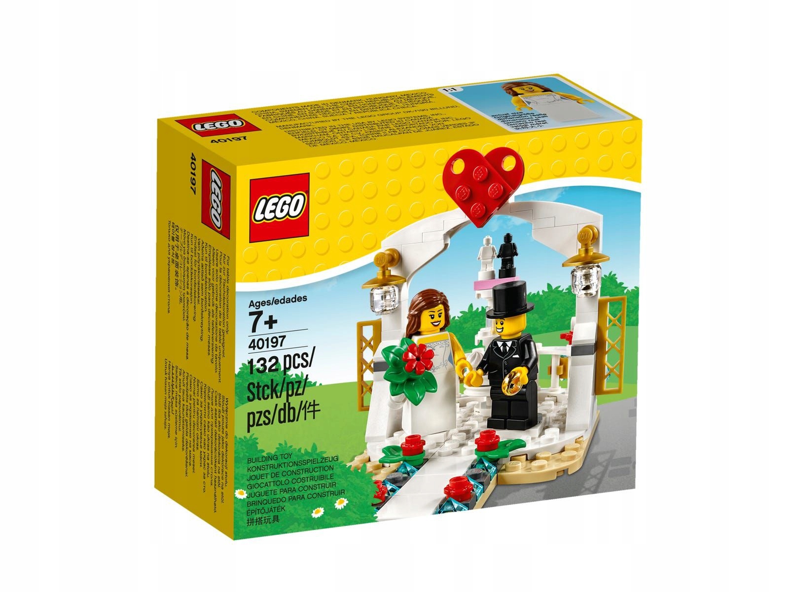 Lego 40197 Upominkowy zestaw ślubny