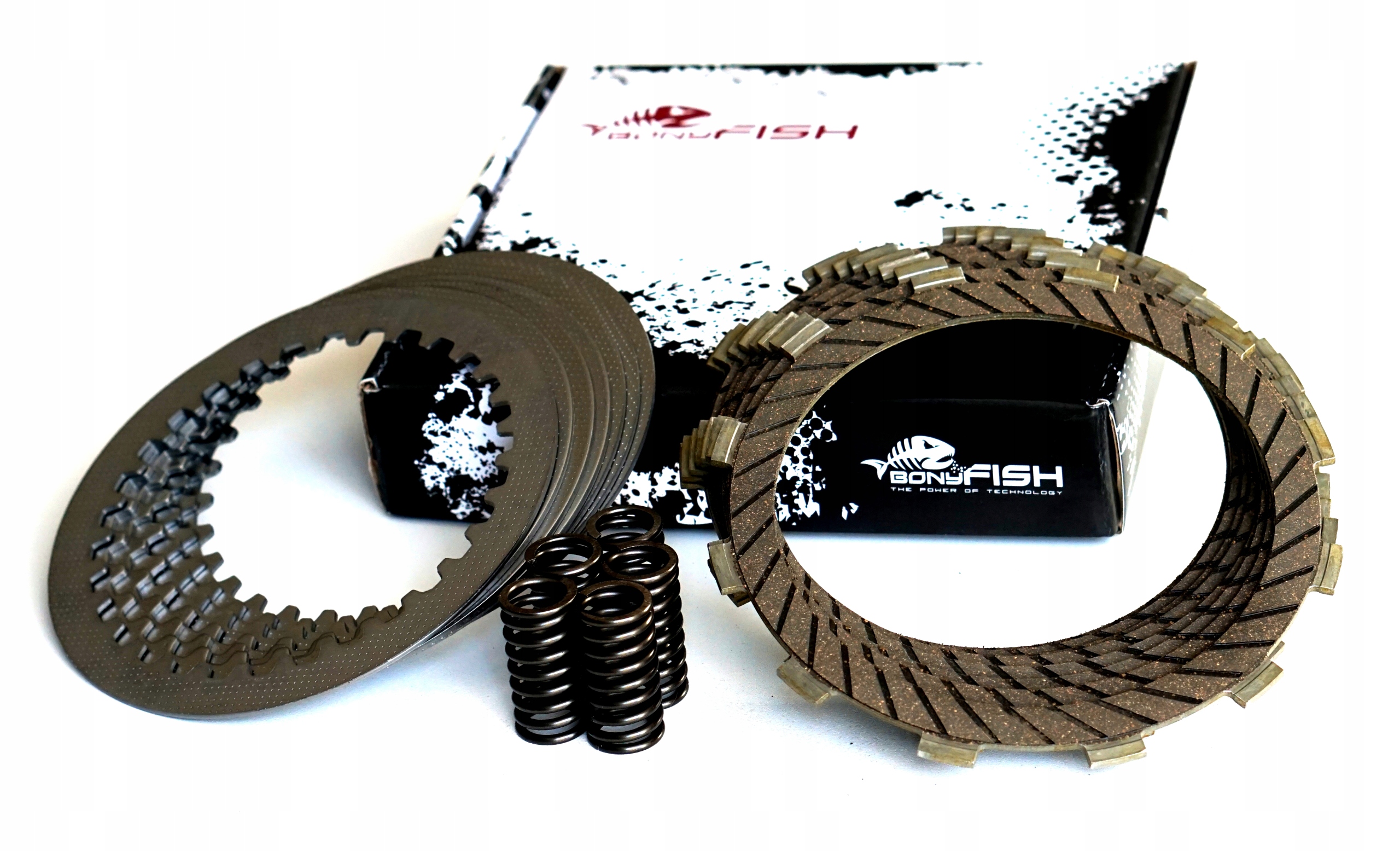 Tarcze przekładki sprężyny Honda NX 650 Dominator