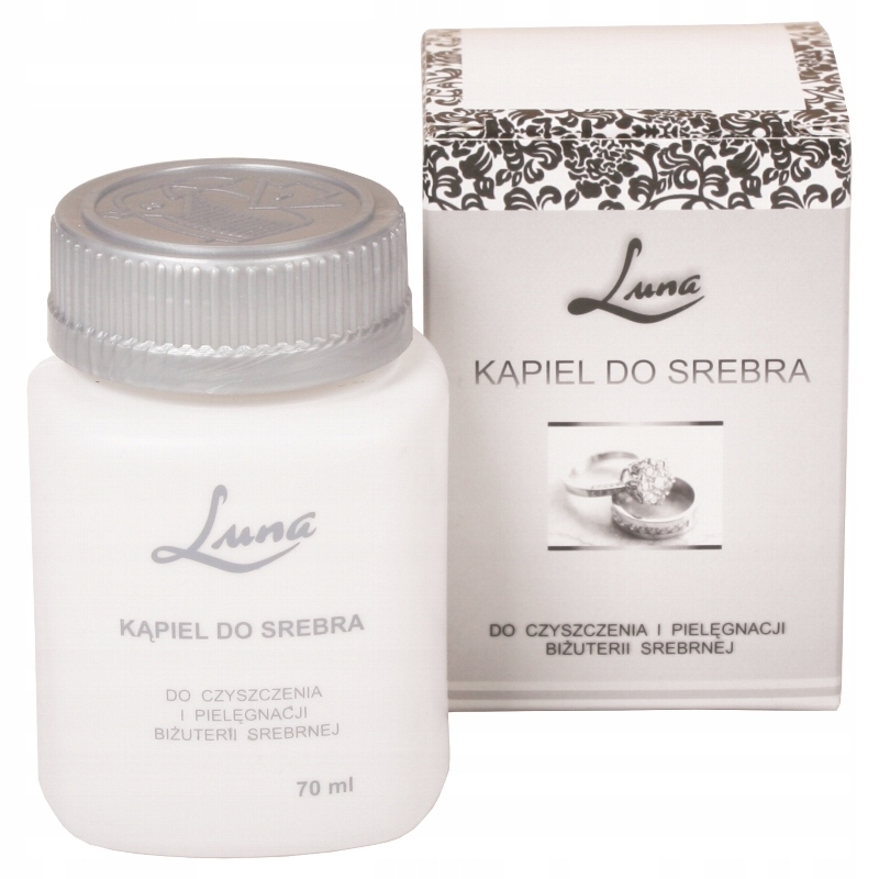 

Luna płyn do czyszczenia srebra biżuterii 70 ml