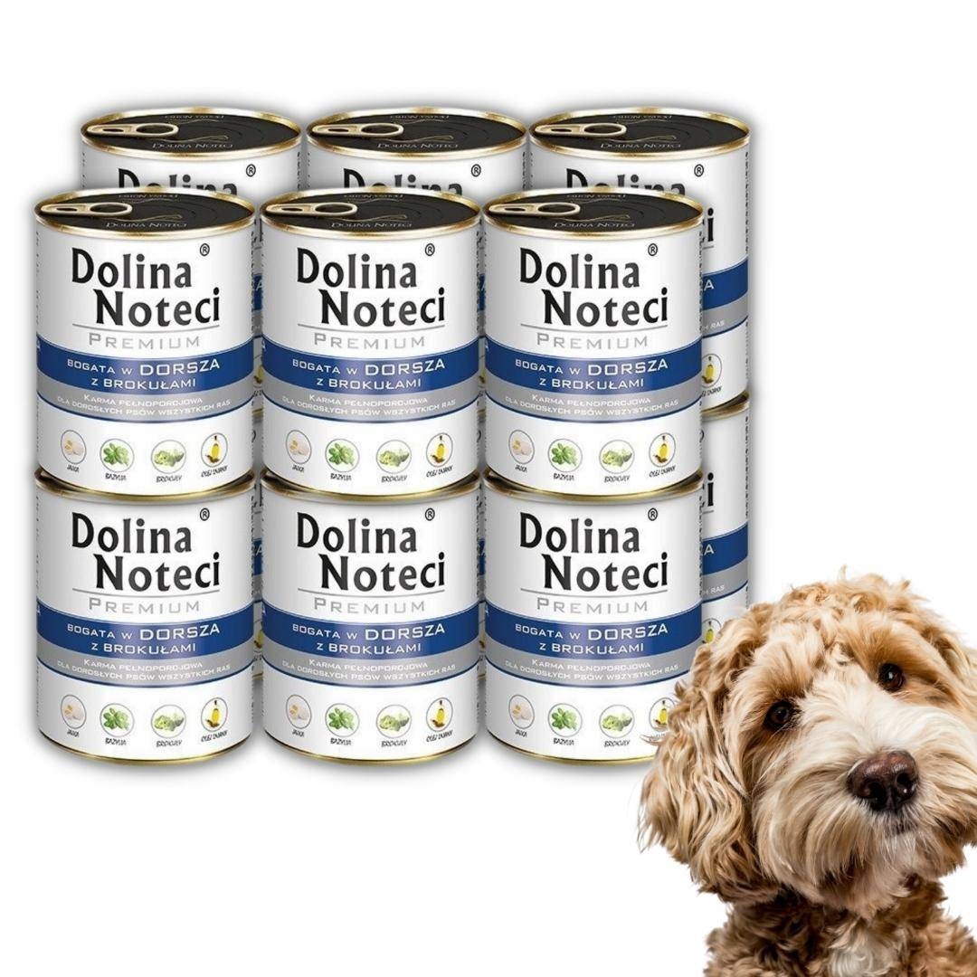 Levně Dolina Noteci Premium Vlhké Krmivo Pro Treskou 12x800g