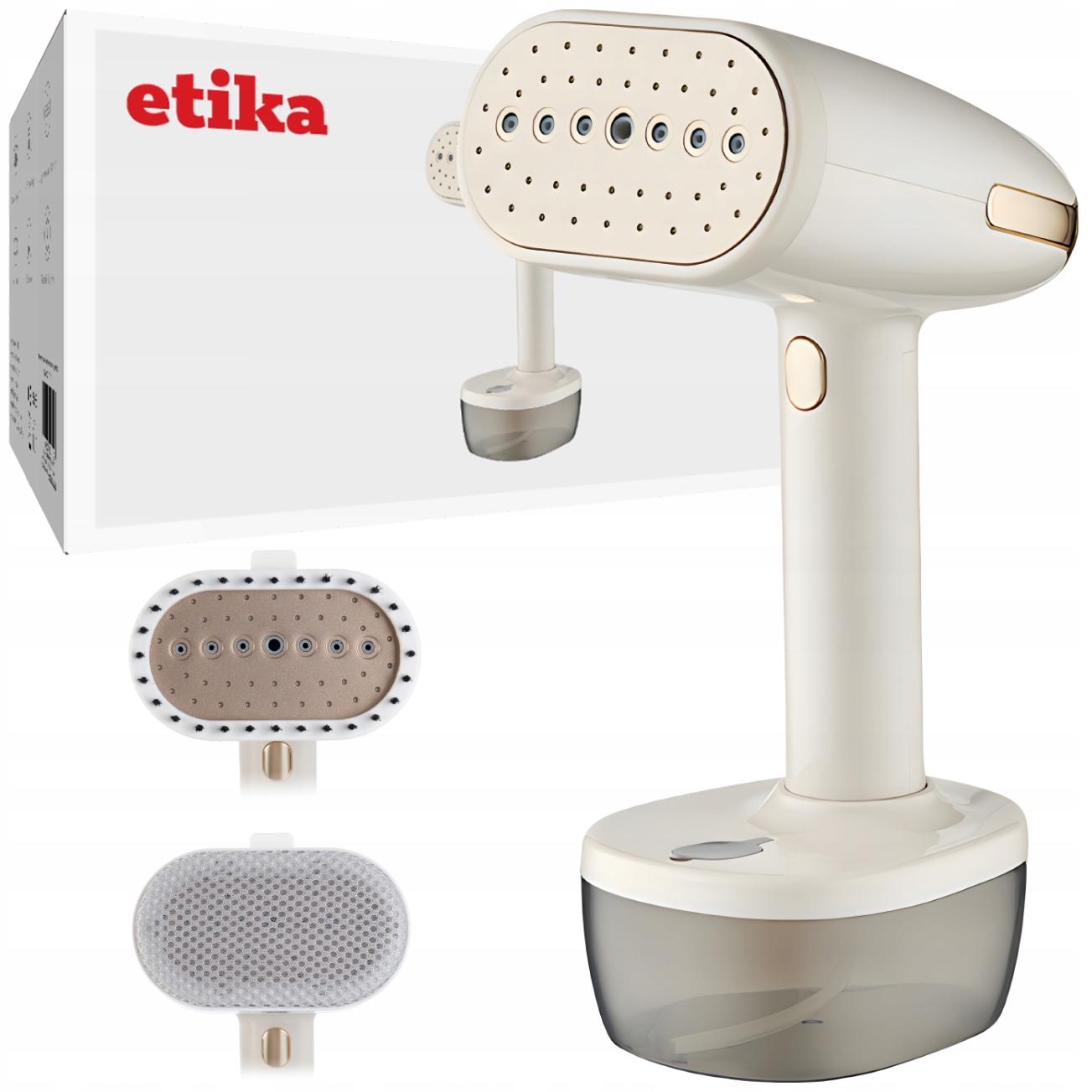 Parownica Do Ubrań Żelazko Steamer 1800W Mocna 30G/MIN Ceramiczna Stopa