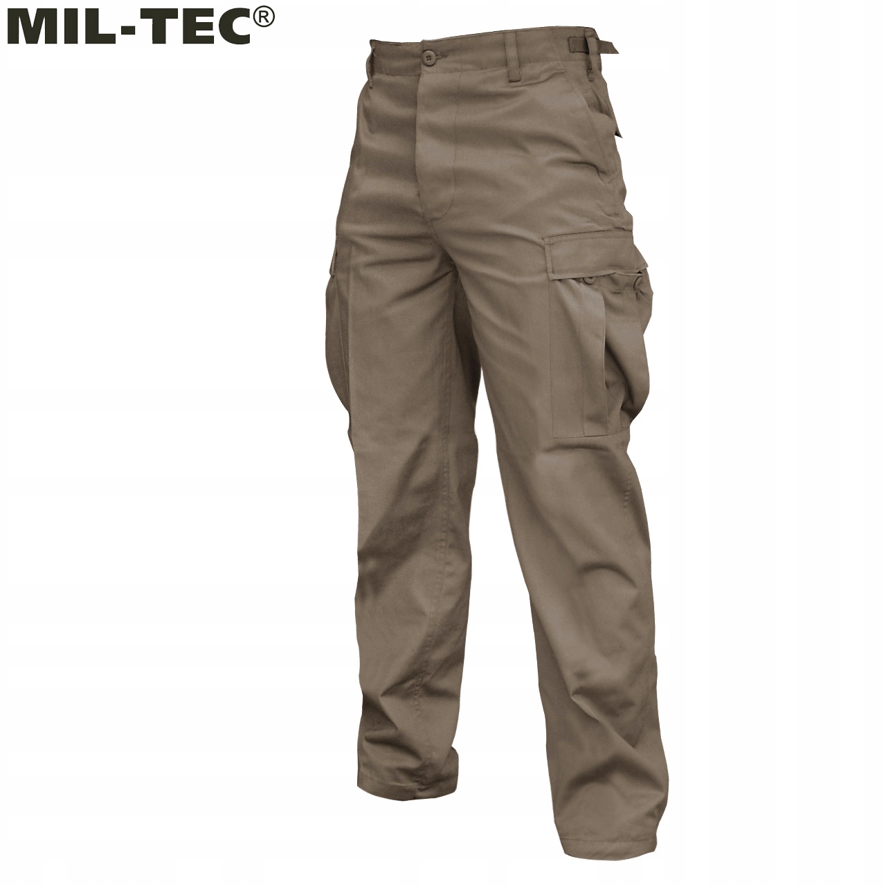 Spodnie Bojówki WojskoweTaktyczne Mil-Tec US Ranger BDU Khaki L Rozmiar L