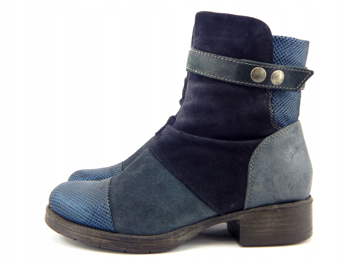 Buty ze skóry KIM KAY r 36/23 cm S.IDEALNE