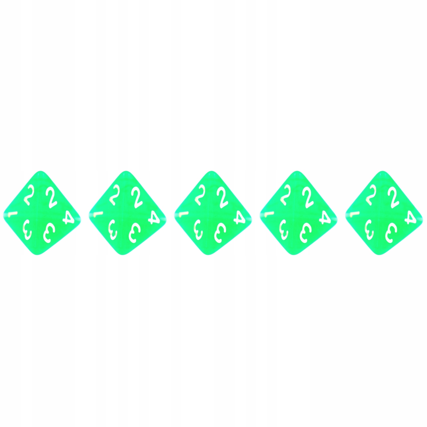 ZESTAW 5 KOSTEK K4 RPG TRUJĄCA MIKSTURA KOŚĆ CZTEROŚCIENNA