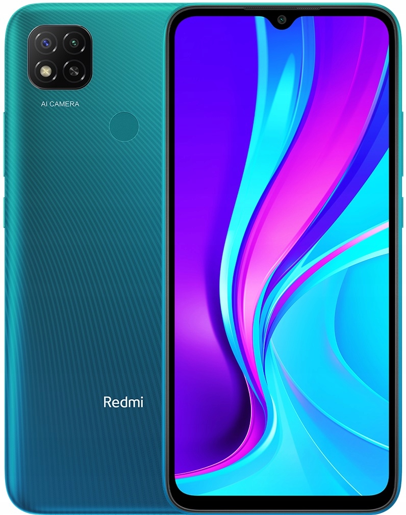 

Xiaomi Redmi 9C 4/128 Gb Green Dual Sim Nowy