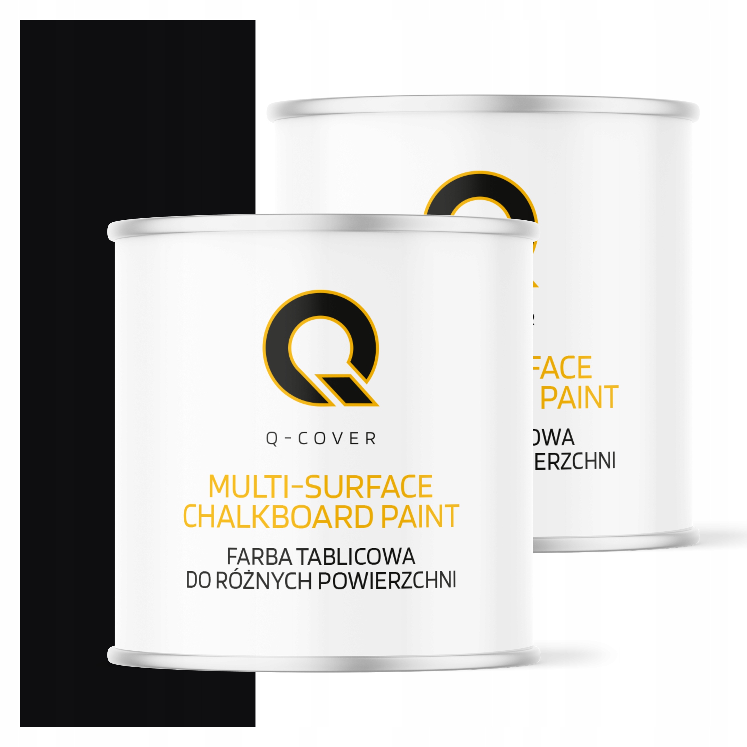 Dekoratívna tabuľová farba Dobre kryjúca 2,5L Farba Čierna RAL9005 Matná