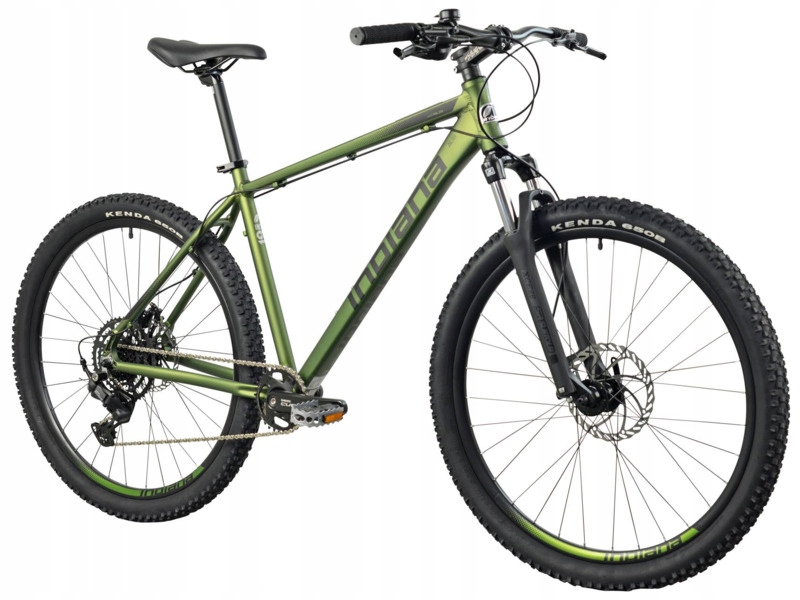Rower górski Mtb Indiana X-Pulser 3.7 M19 27.5 cala męski Zielono-czarny