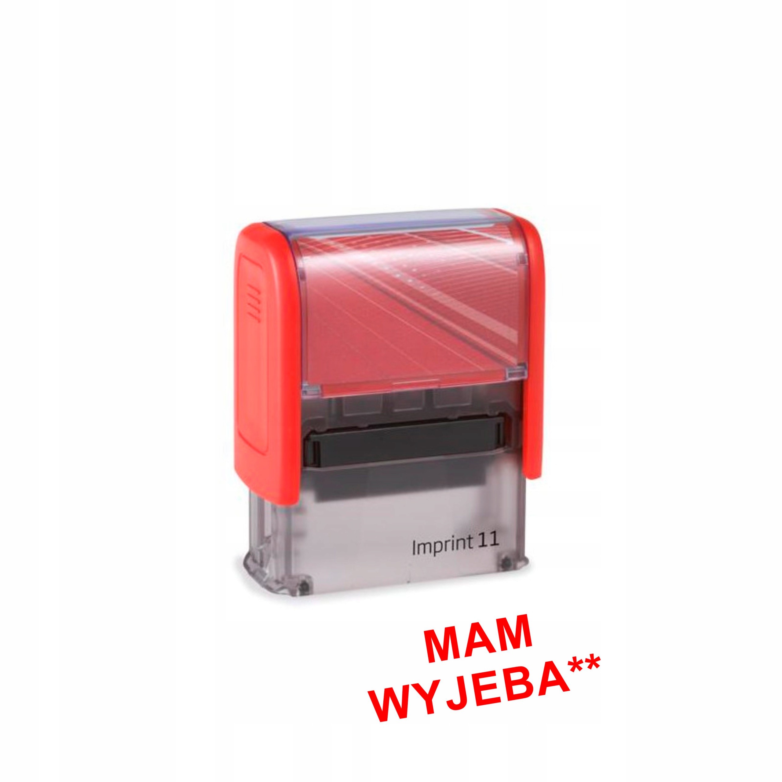 Pieczątka MAM WYJEBA** prezent urodziny
