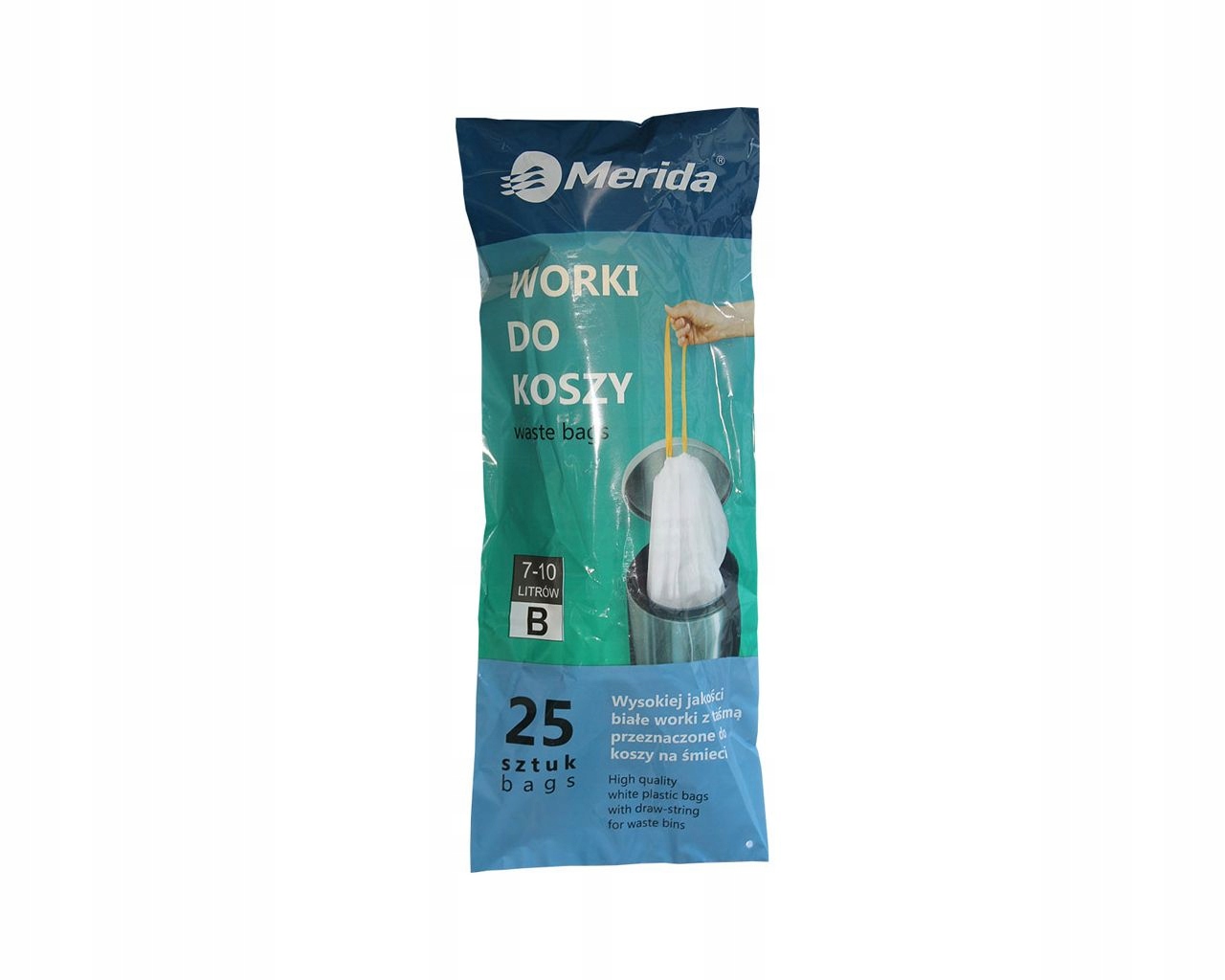 

Merida Worki Na Śmieci Z Taśmą Zapachowe 7-10 L.