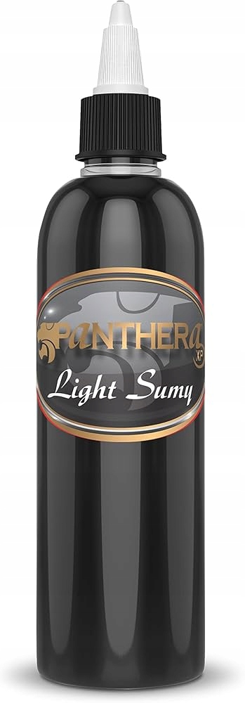 Černá barva, inkoust na tetování Panthera Ink Light Sumi 150 Ml. Orakon