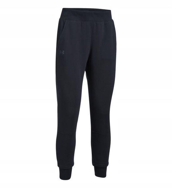 Kalhoty Under Armour Threadborne Fleece Crop Dámské Černé Xs