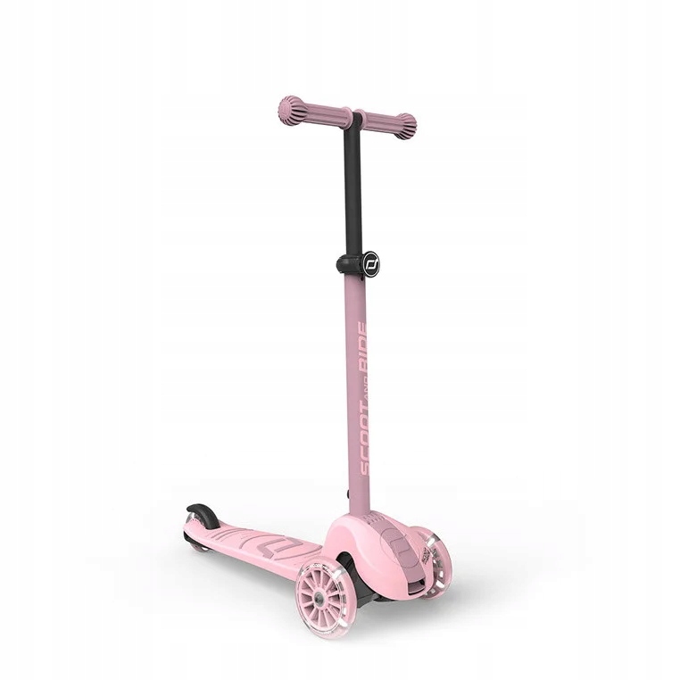 Scoot and Ride Rose 3S Led Highwaykick3 Regulowana Hulajnoga 3-7 lat