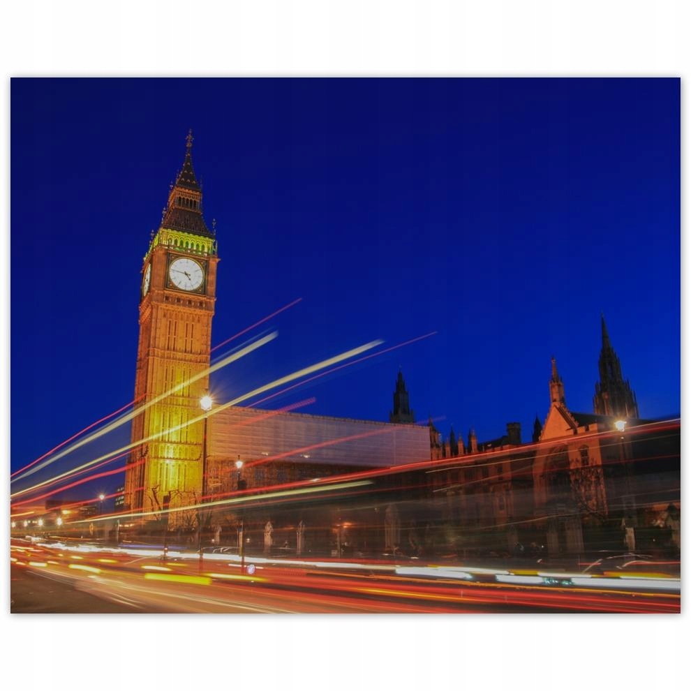 

Plakat 50x40 Big Ben nocą
