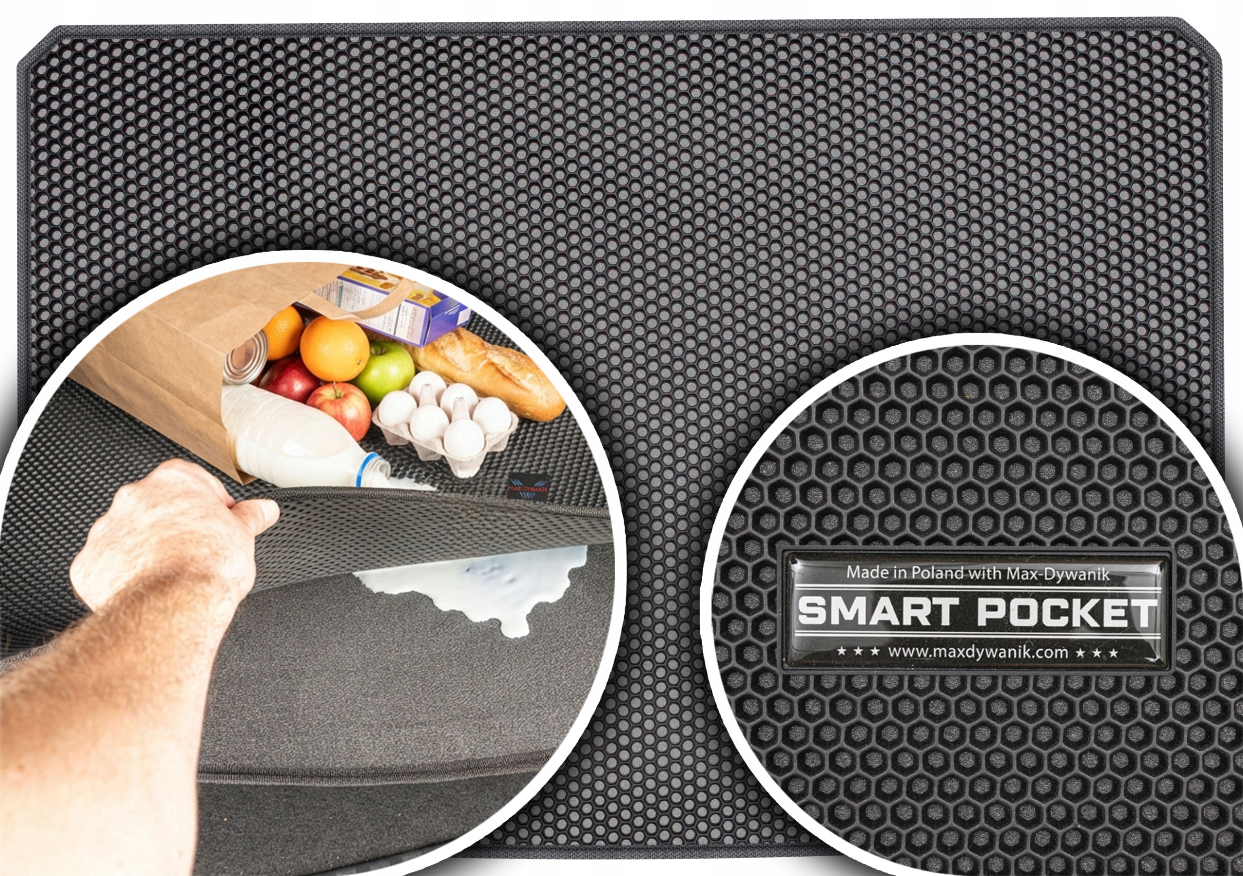 Mg Zs Crossover od roku 2025. Vložka do zavazadlového prostoru Eva Smart Pocket