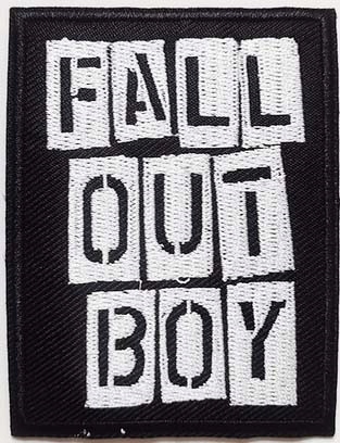 Łatka Naszywka Haft Termo Rock Metal Fall Out Boy