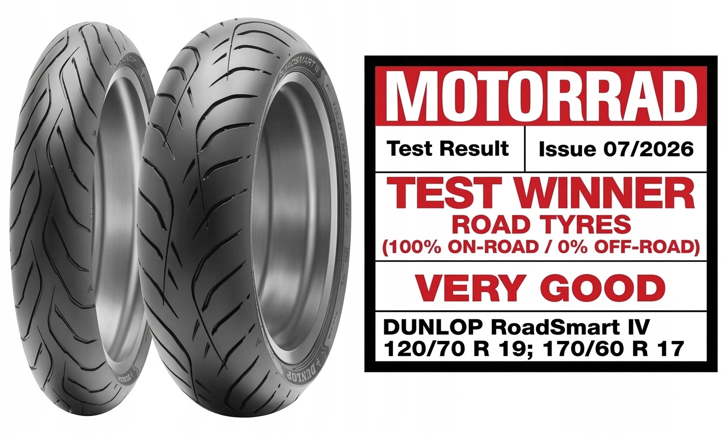 Dunlop Pneumatika 160/60ZR17 Sportmax Roadsmart IV (69W) Tl Zadná Dot 01-03/2025