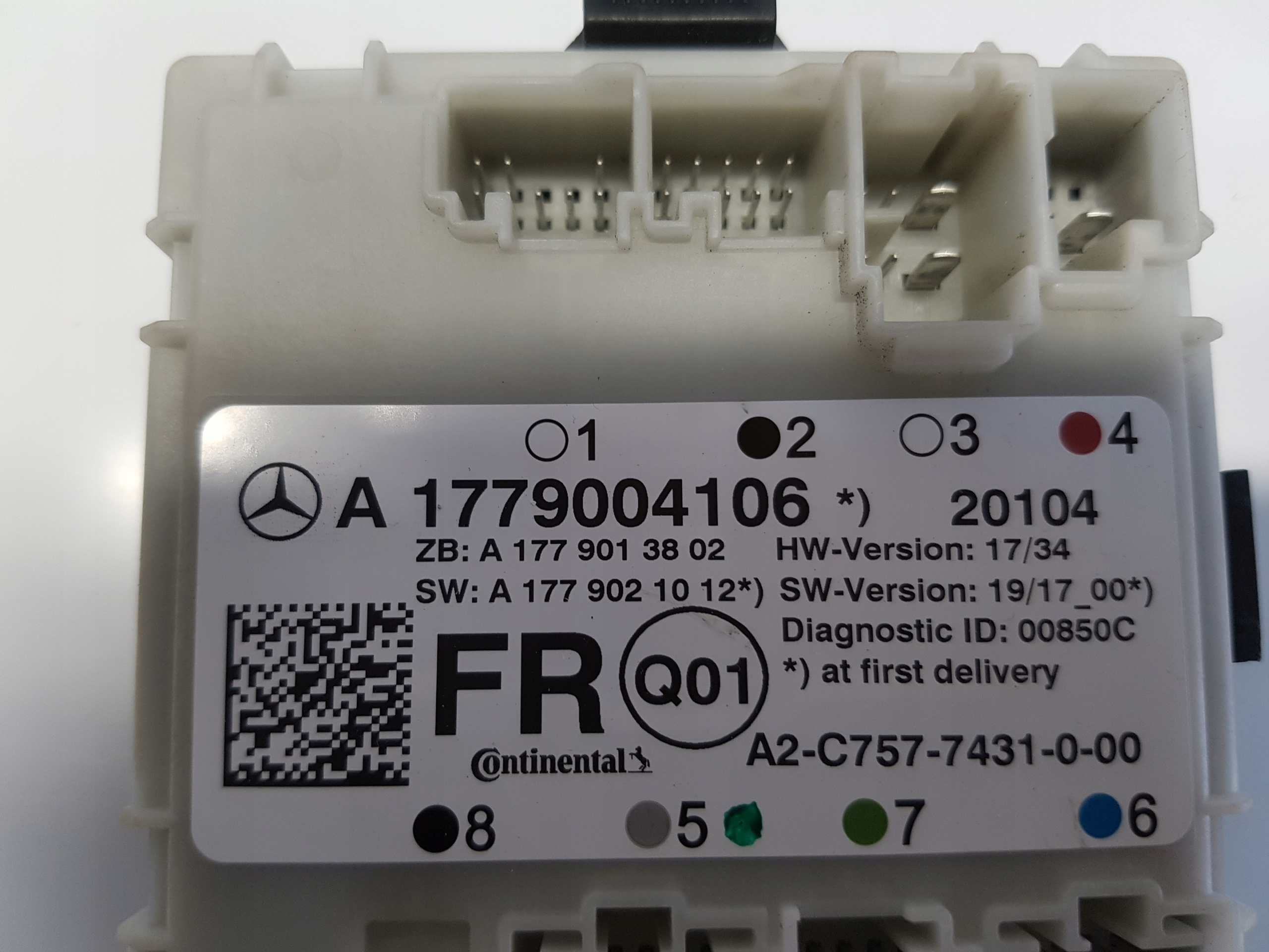 MERCEDES w247 w177 module control unit door