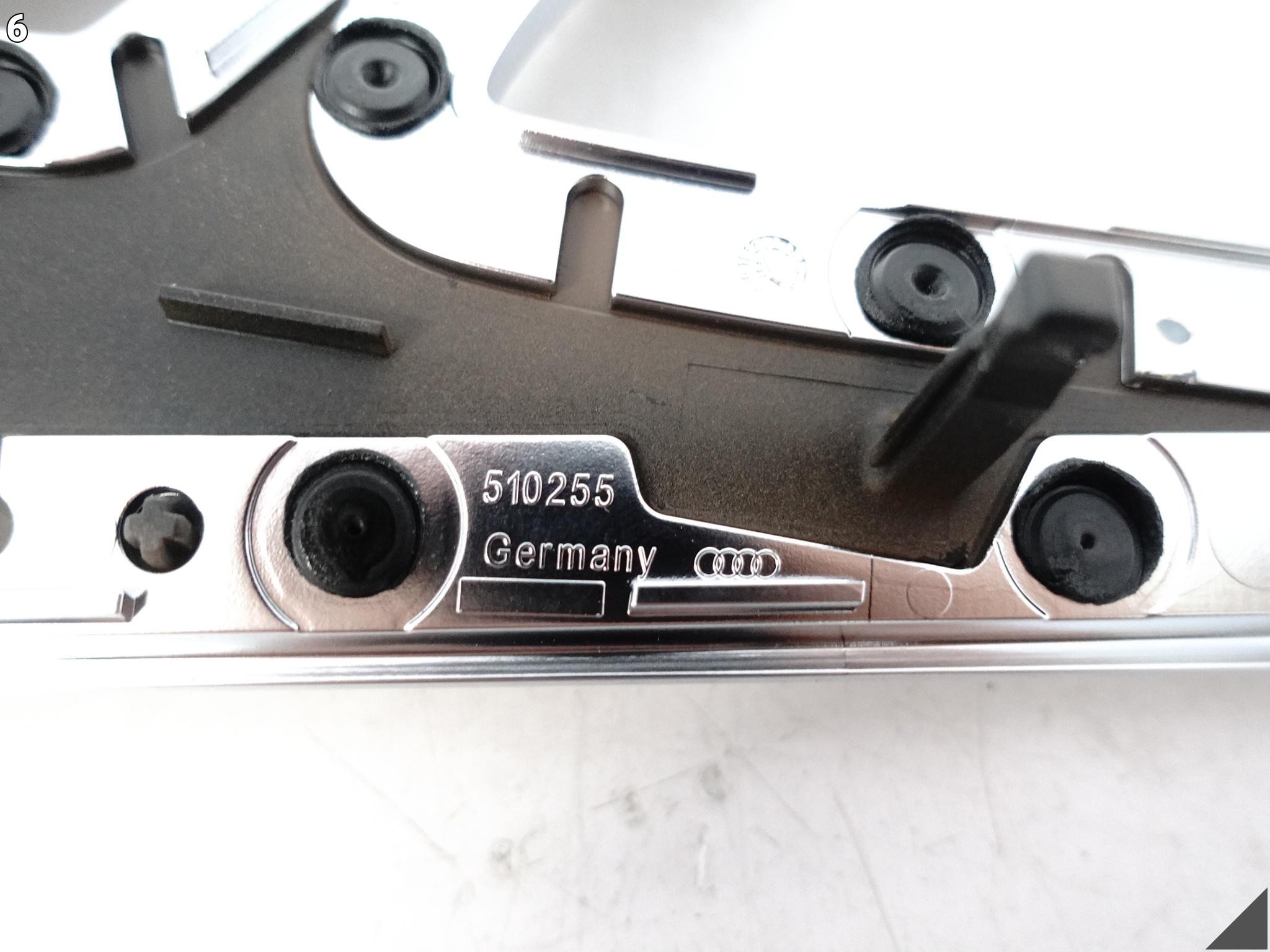 AUDI A7 S7 RS7 4G8 C7 10-18 cover DEKOR door right front CHROM KB4