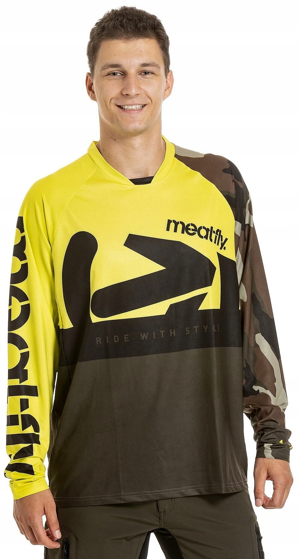 koszulka rowerowa Meatfly Rampage Jersey Ls