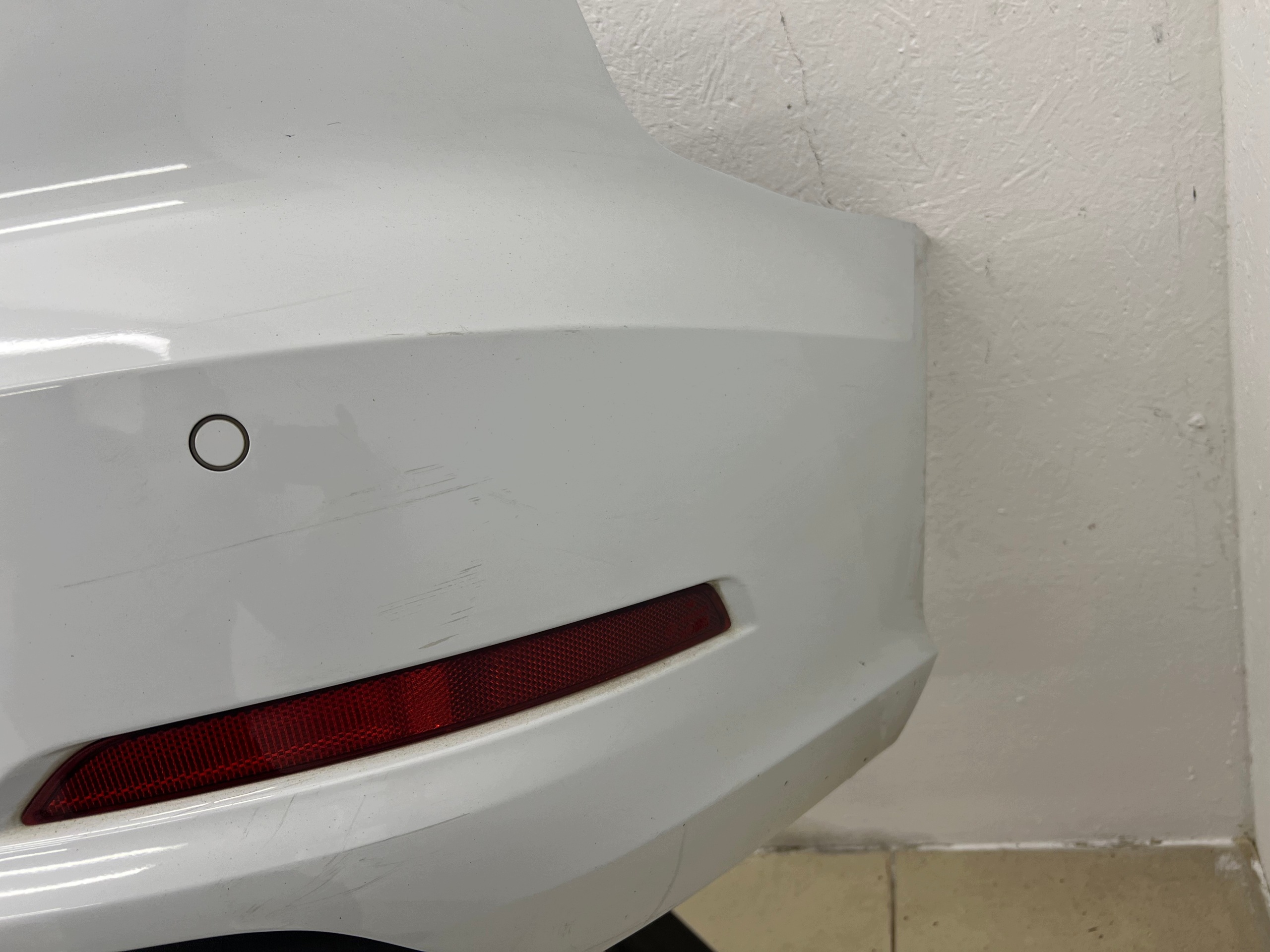 bumper rear part 4XPDC AUDI A3 8V 8V5 sedan CABRIO PDC LS9R original complete