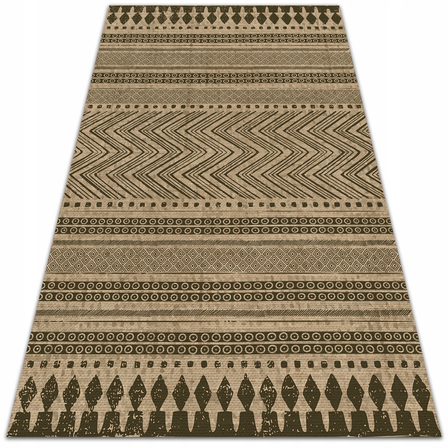 

Tarasowy dywan winyl patio Zygzaki i linie 80x120