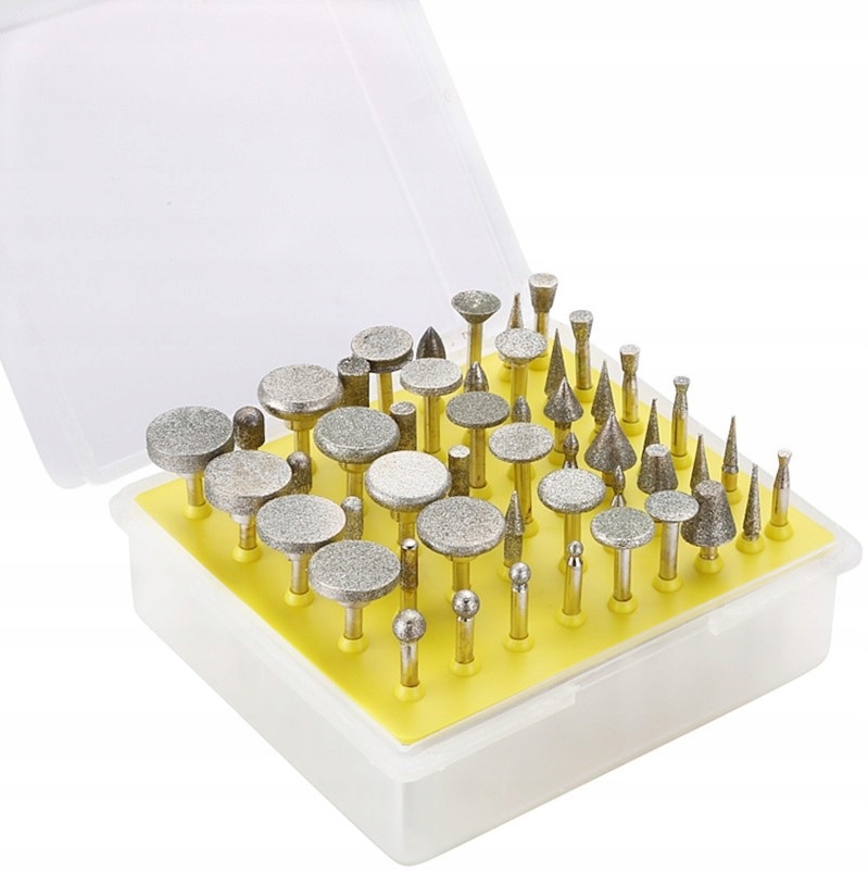 

Frezy Pilniki Kamienie diamentowe 50szt 3mm