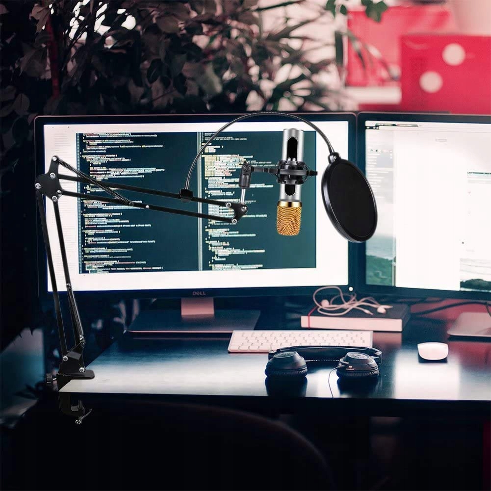 HAUEA Regulowany Stojak Mikrofonowy Kompatybilny Z Blue Yeti — miniatura 7
