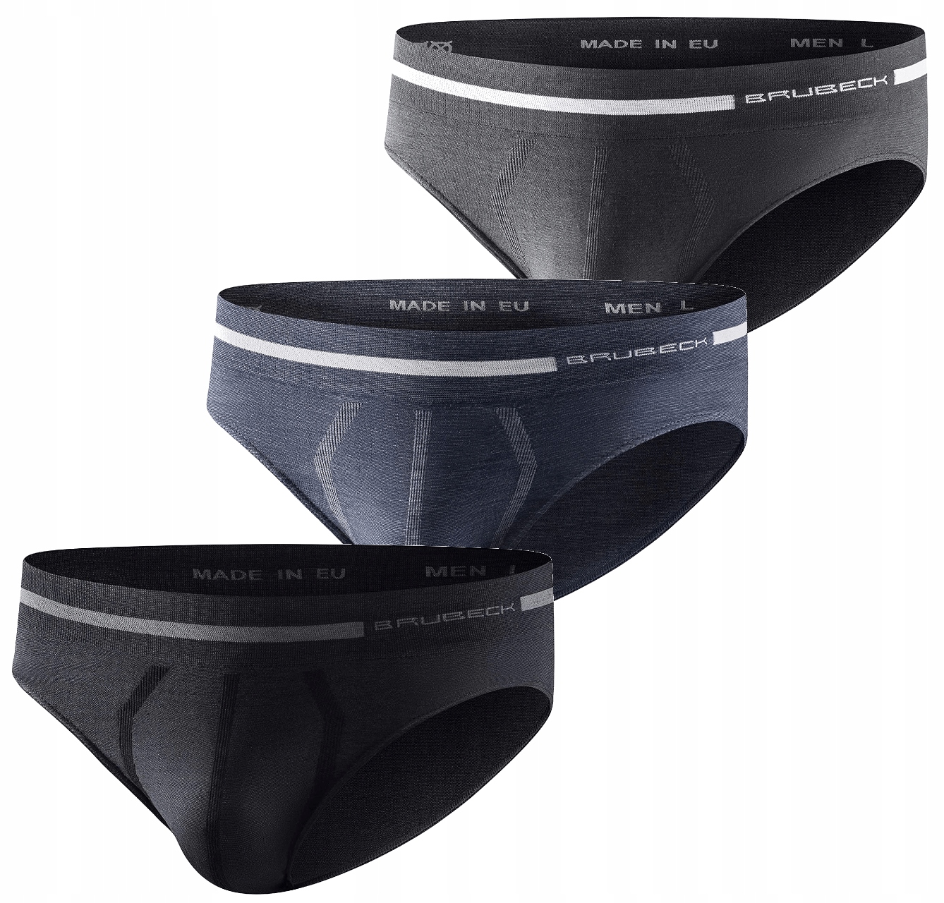 

Termoaktywne Majtki Slipy Brubeck Merino 3-PACK XL