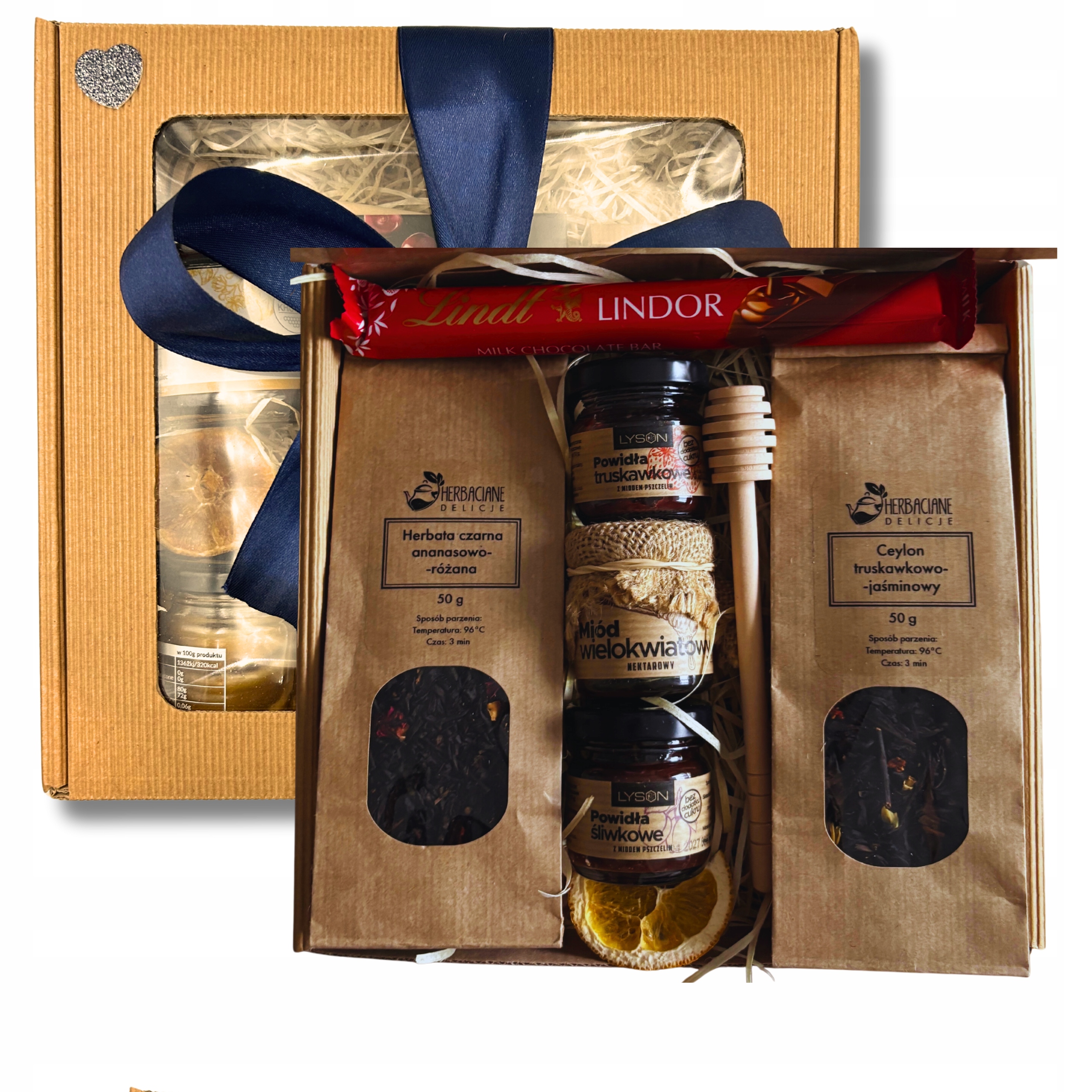 Levně Dárková Sada Čaj Cukrovinek, Elegantní Krabička, Prémiová Dárek Krabička